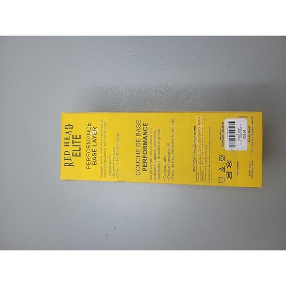 RedHead Elite  Base Layer Bottom for Men S/P 39.99 MSRP - Picture 3 of 4